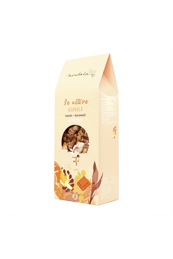 MENDULA Banános karamellás granola MENDULA Banános karamellás granola